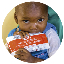 Donar a UNICEF Alimento Terapéutico