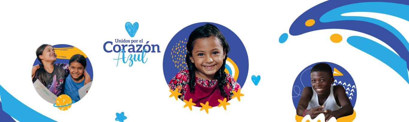 Unidos por el corazón azul