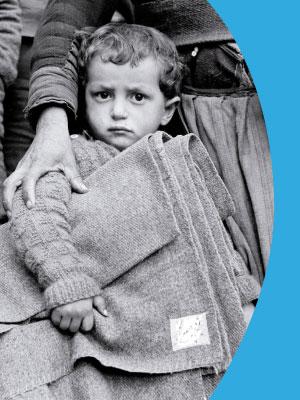 Foto niño en blanco y negro