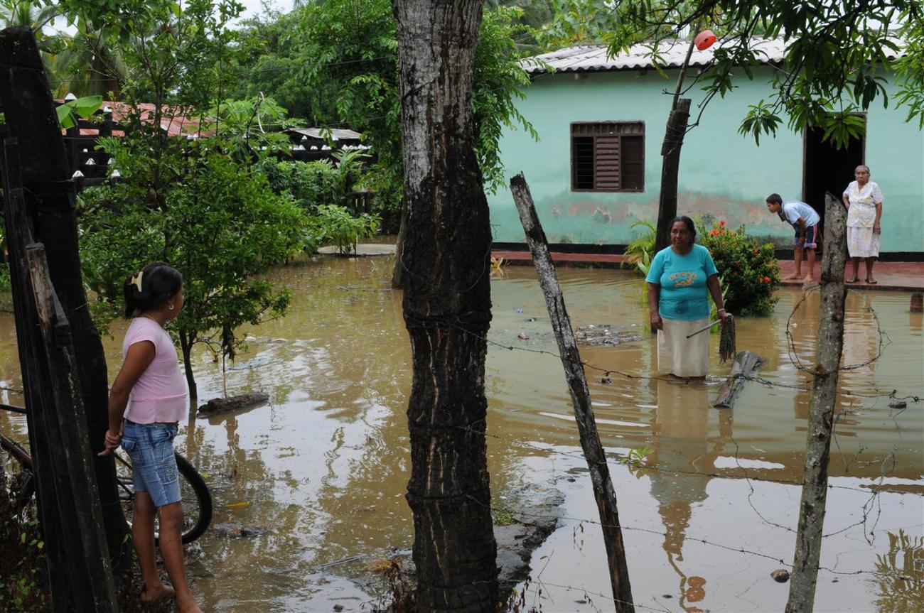 Casa inundada