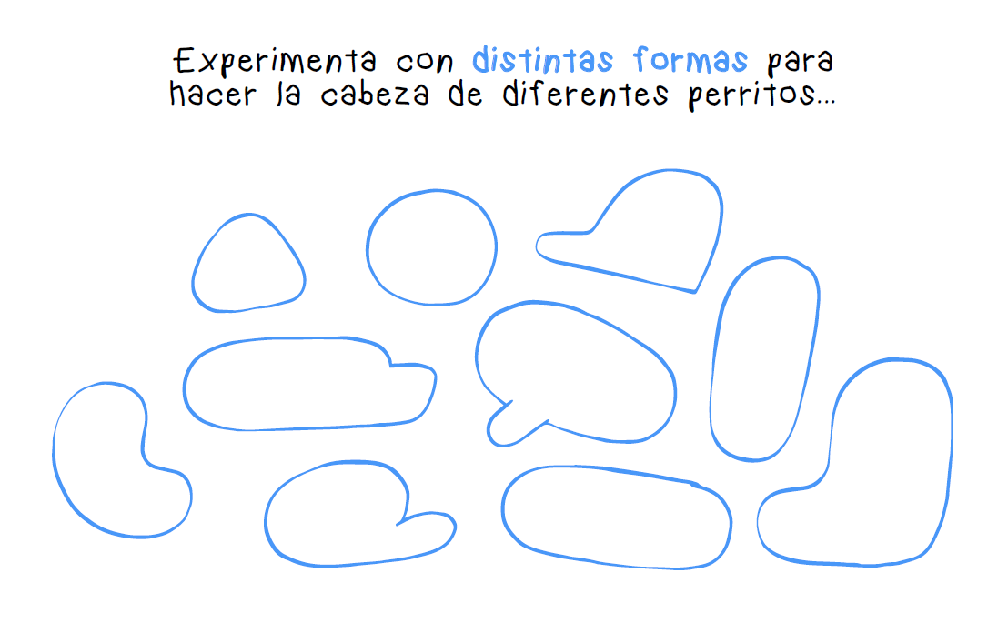 paso 9 dibujo perritos