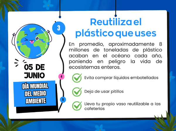 recicla el plástico