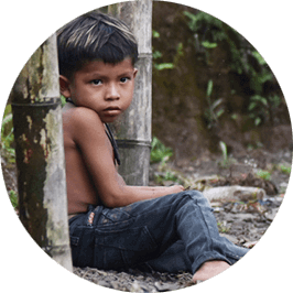 UNICEF Colombia - Niño beneficiado nutrición - Dona Ahora - Miguel