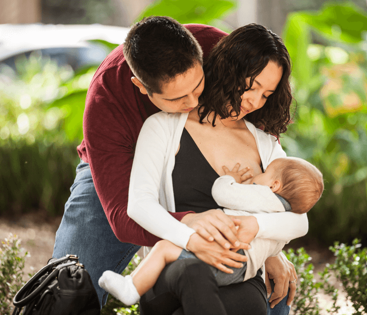 familia lactancia materna