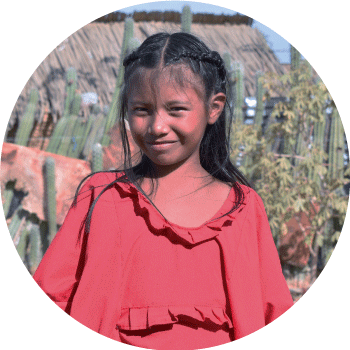 Niña sonriendo