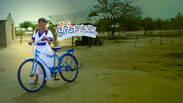 Giro por la niñez en La Guajira