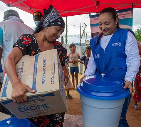 Entrega de suministros