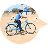 Dona $50.000 Giro por la niñez en La Guajira
